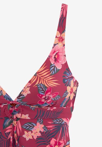 s.Oliver Triangle Swimsuit in Pink