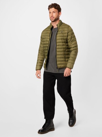 BLEND Winter jacket in Green