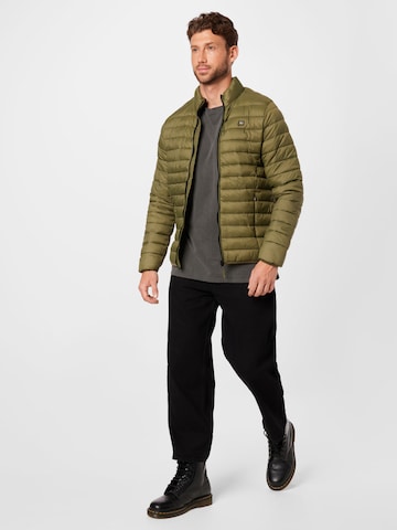 BLEND Winter Jacket in Green