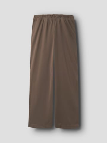Wide leg Pantaloni di LMTD in marrone