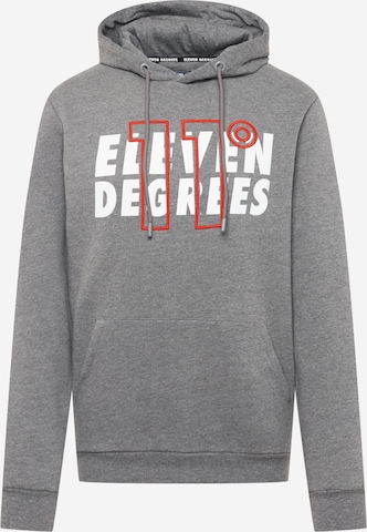 11 Degrees Sweatshirt in Grey: front