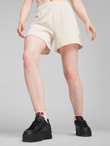 PUMA Regular Shorts 'DARE TO MUTED MOTION' in Beige: predná strana