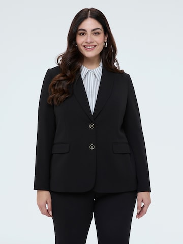 Blazer Fiorella Rubino en noir : devant
