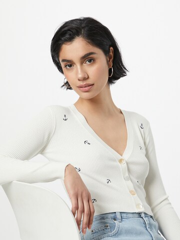 JDY Cardigan 'DONNEL' i hvid