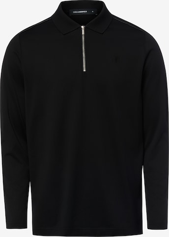 Karl Lagerfeld Shirt in Black: front