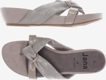 JANA Sandals & High-Heeled Sandals in 38 in Beige: front