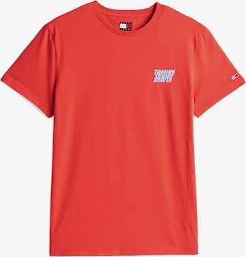 Tommy Jeans Shirt in Red: front