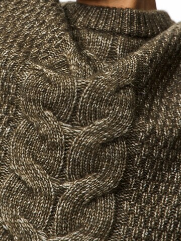 PIECES Sweater 'PCNina' in Green