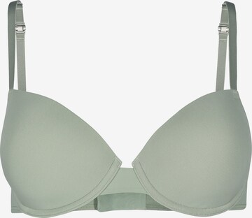 T-shirt Reggiseno di Skiny in grigio: frontale