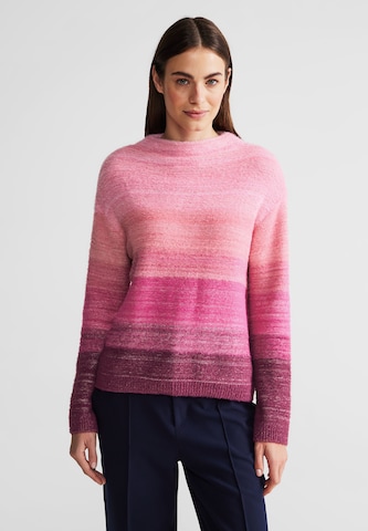 STREET ONE Sweater in Pink: front