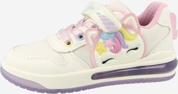 GEOX Tennarit 'SKETLITE' värissä valkoinen: etupuoli