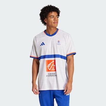ADIDAS PERFORMANCE Jersey 'France Handball Replica' in White: front