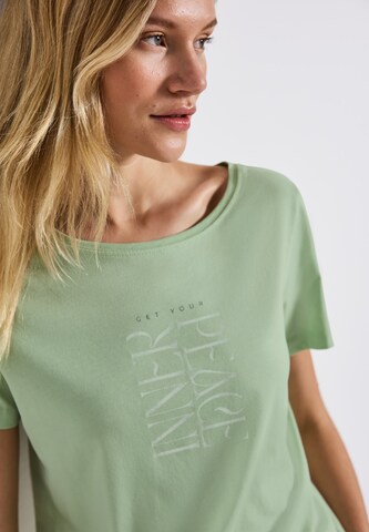 STREET ONE T-Shirt in Grün