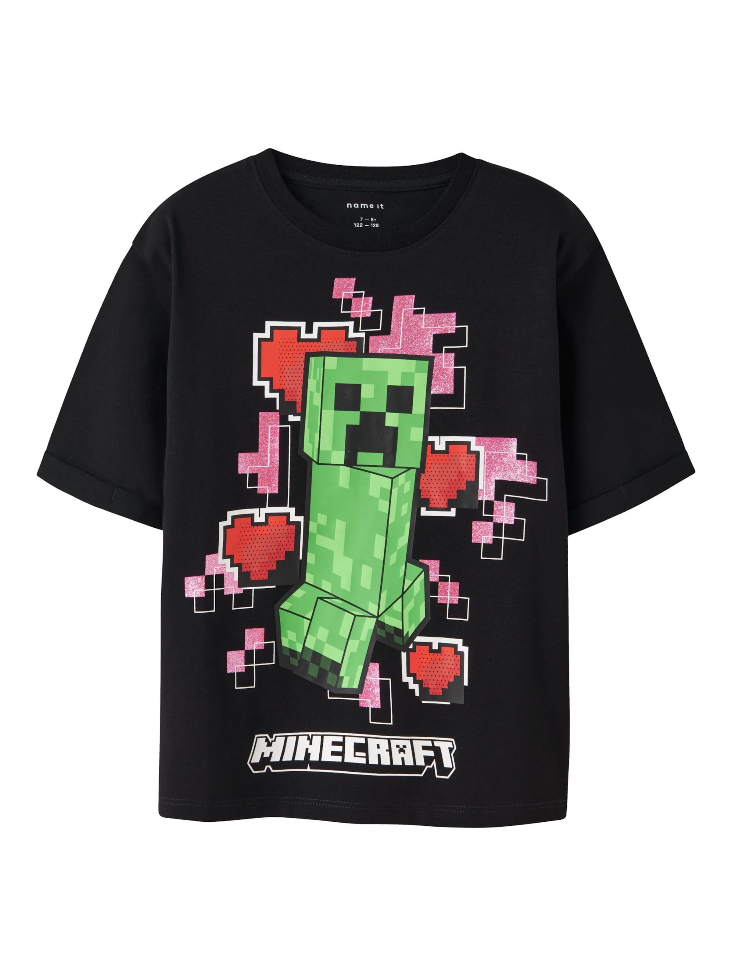 Top 'Minecraft' di NAME IT in nero: frontale