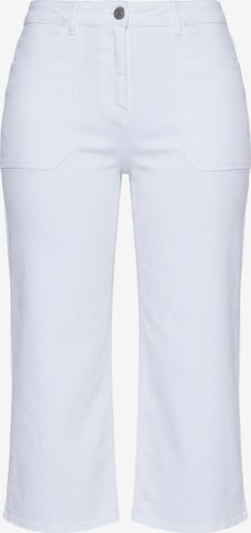 Ulla Popken Jeans in Weiß: Vorderseite