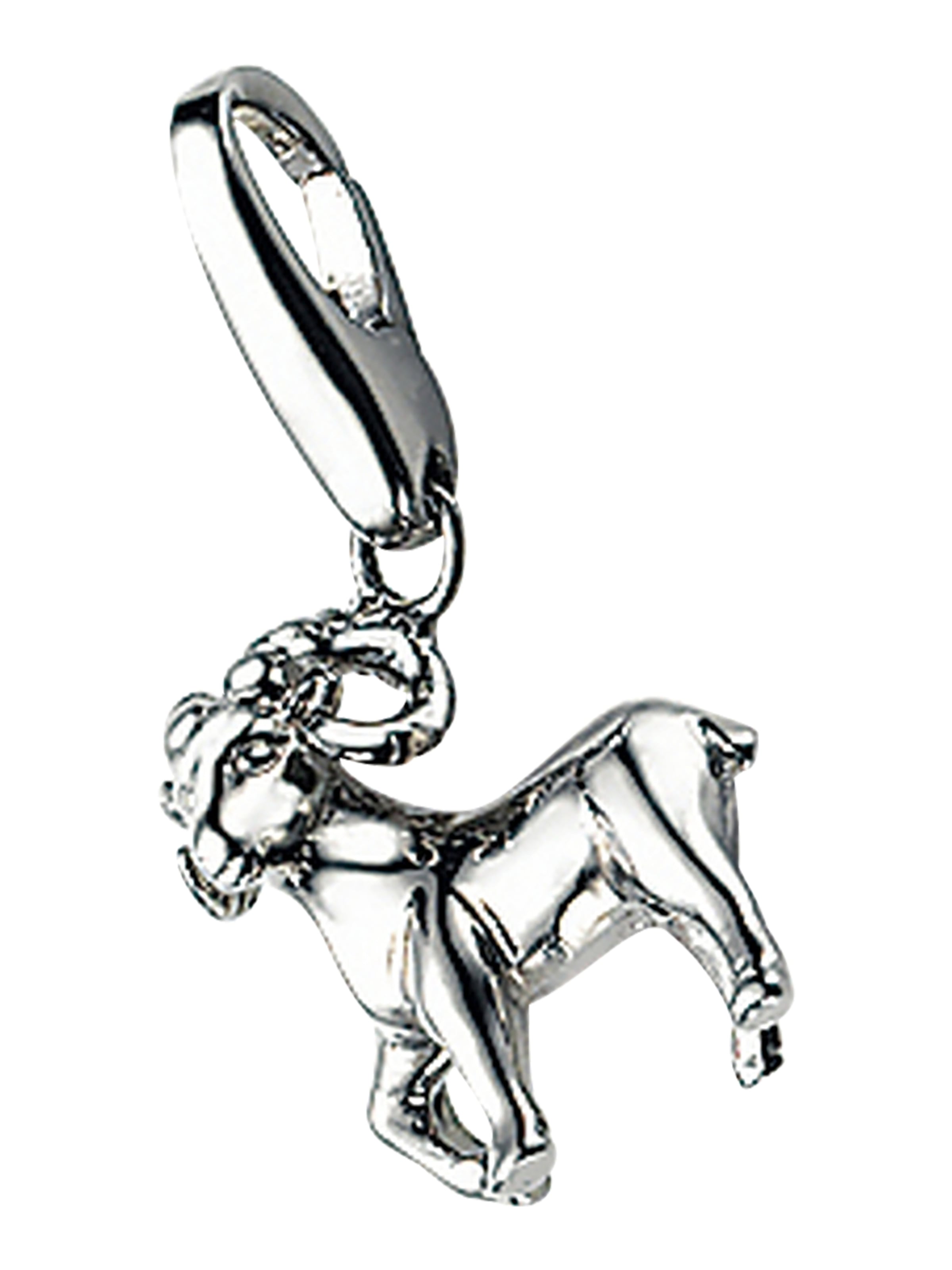 Giorgio Martello Milano Pendant in Silver: front