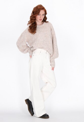 Pull-over DreiMaster Vintage en beige