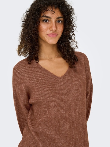 ONLY Trui 'CAMILLA' in Bruin