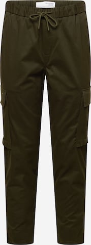 SELECTED HOMME Cargo Pants 'Kent' in Green: front