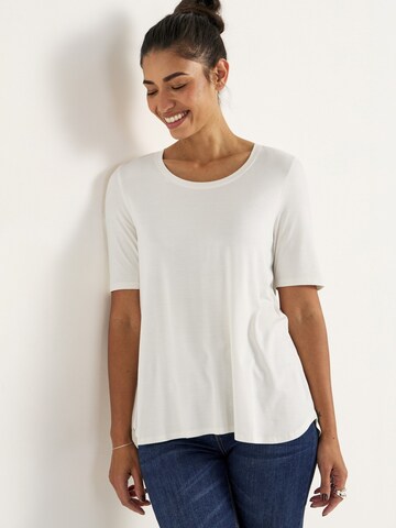 T-shirt Cellbes of Sweden en blanc : devant