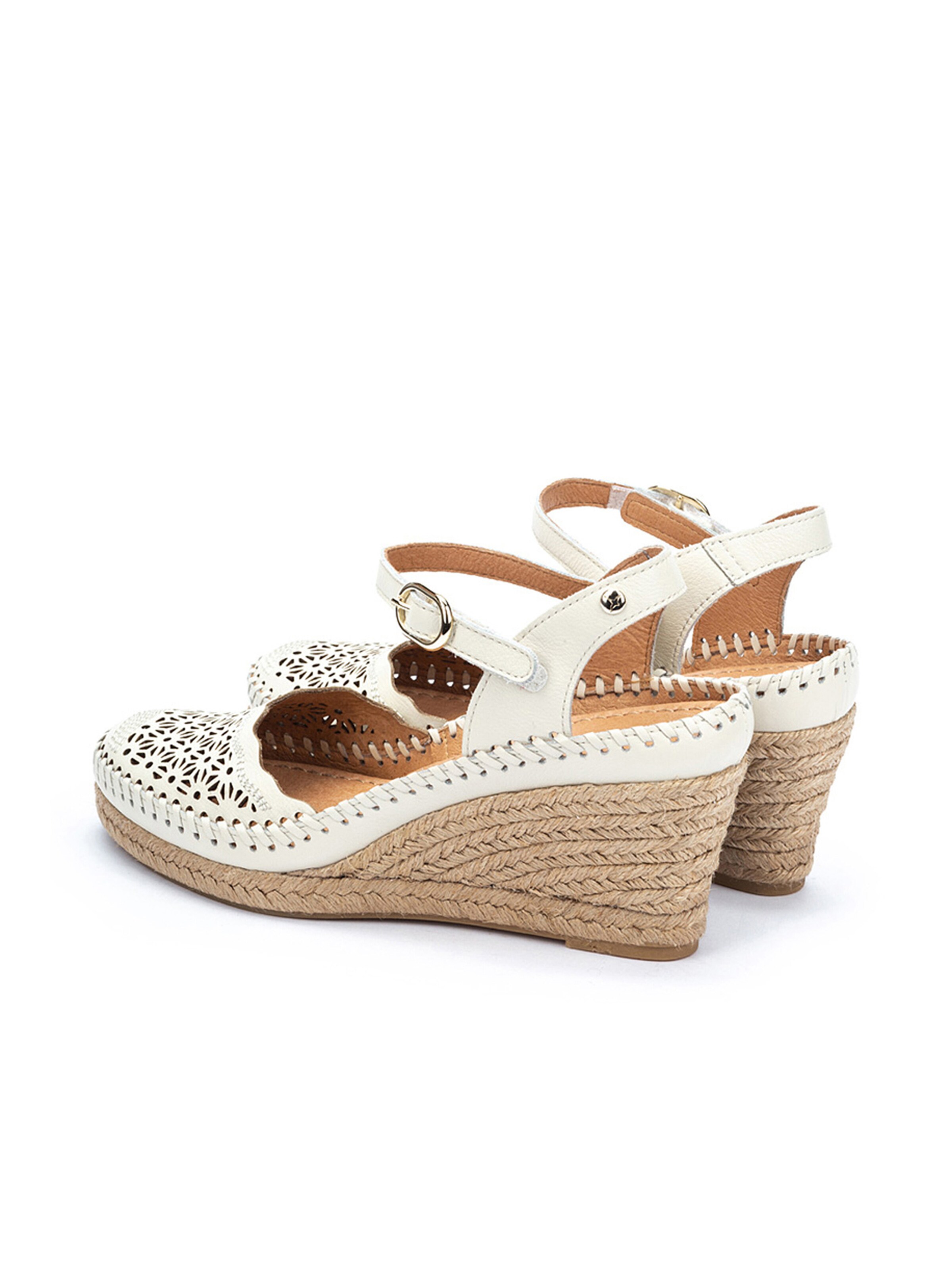 PIKOLINOS Remmisandaalit 'Vila' värissä valkoinen