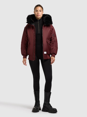 khujo Winterjacke 'Cela' in Rot