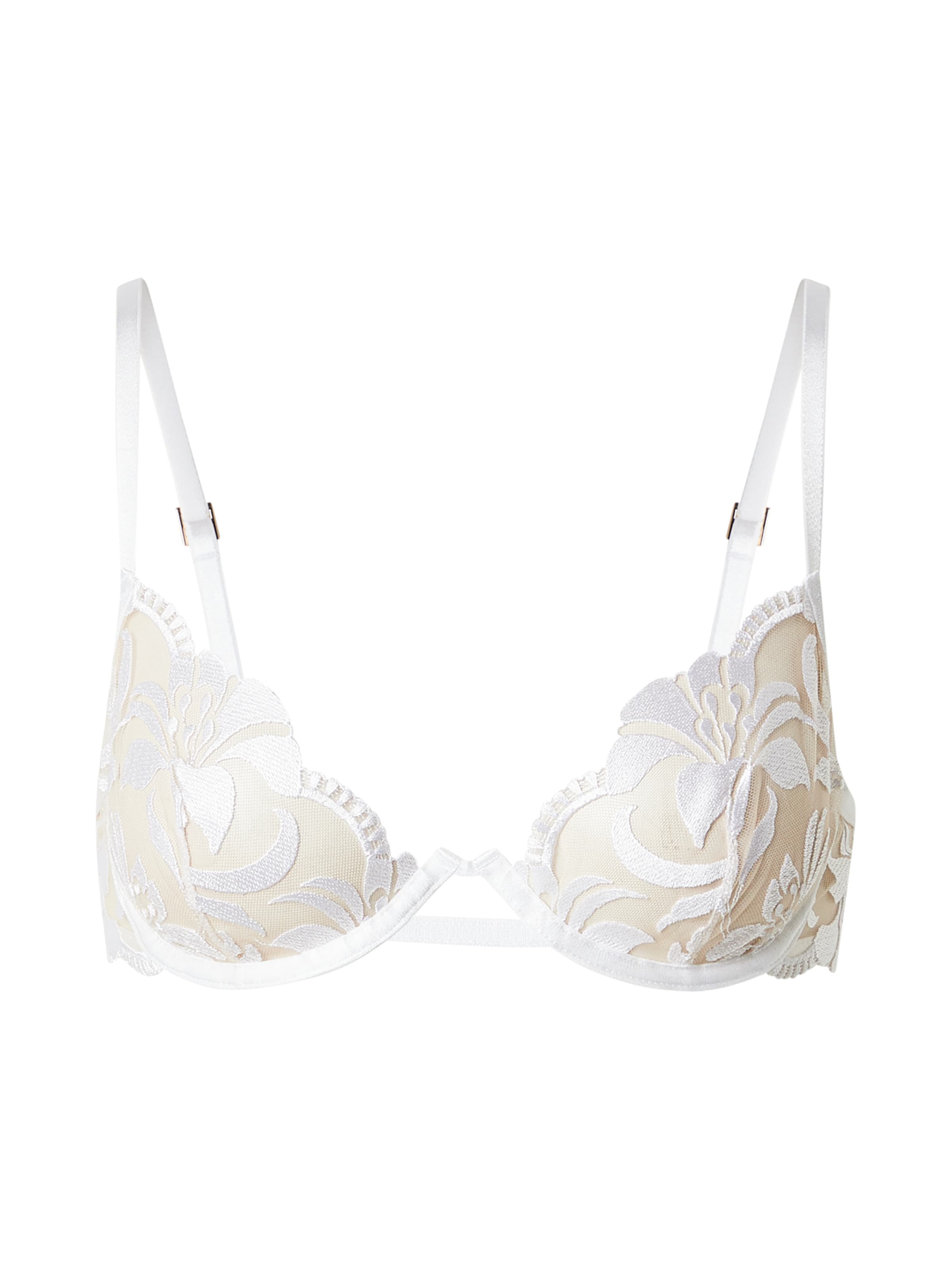 balts Bluebella T-krekla Krūšturis 'Leonora': no priekšpuses