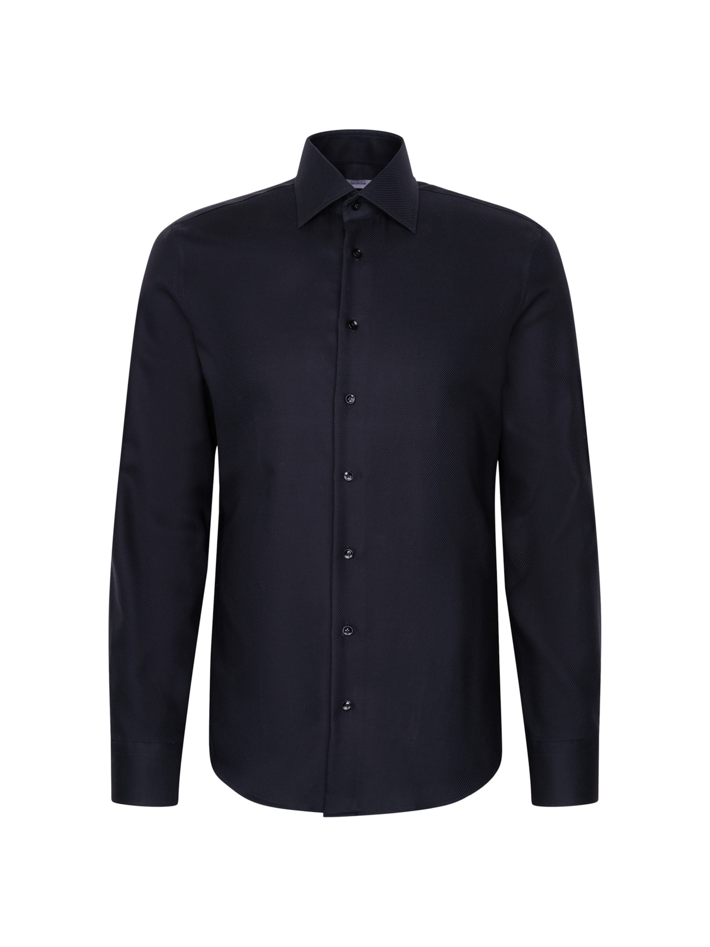 SEIDENSTICKER Business shirt in 36 in Black, Item view