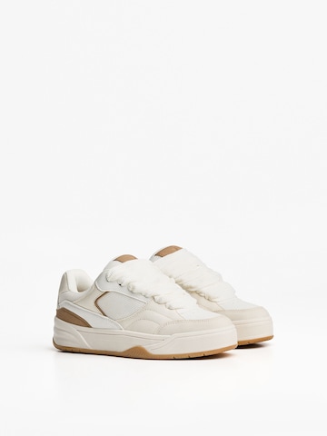 Bershka Sneaker low i hvid