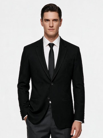 ALLTHEMEN Regular fit Suit Jacket 'Tragestolz' in Black