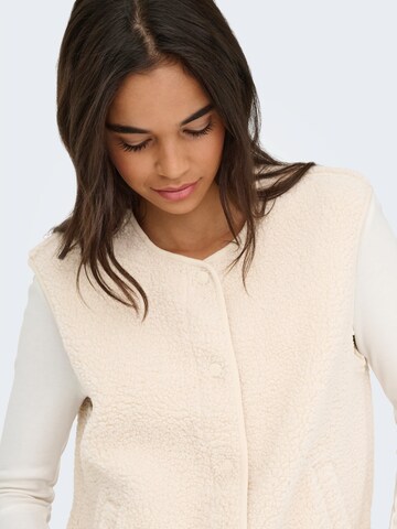 JDY Kamizelka 'JDYSIMINA' w kolorze beżowy