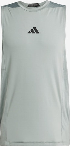 ADIDAS PERFORMANCE Performance Shirt 'Designed For Training Intensity' in Green: front