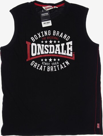 LONSDALE T-Shirt XXL in Schwarz: predná strana