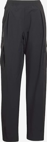 Regular Pantaloni outdoor de la ADIDAS TERREX pe negru: față