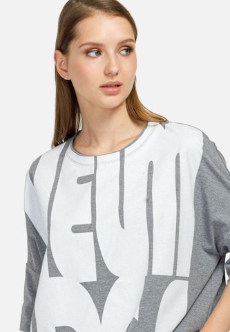 T-shirt oversize HELMIDGE en gris