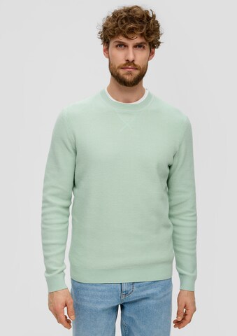 s.Oliver Sweater in Green: front