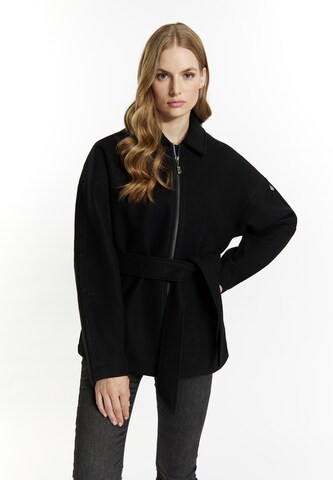 DreiMaster Vintage Between-season jacket in Black: front