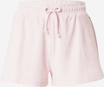 Tommy Jeans Regular Broek in Roze: voorkant