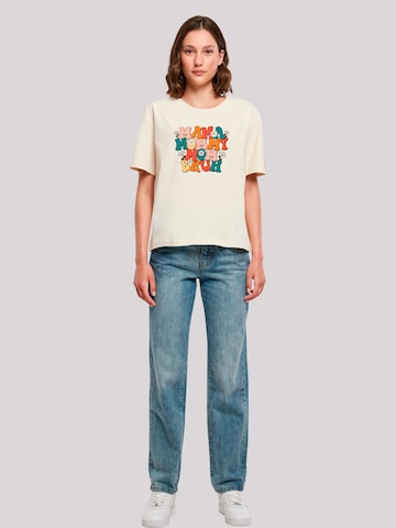 T-shirt 'Mothers Day Floral Accent Mom Life Humor Trendy Aesthetic' F4NT4STIC en beige