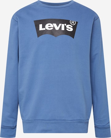 LEVI'S ® Sweatshirt 'Standard Graphic Crew' in Blauw: voorkant