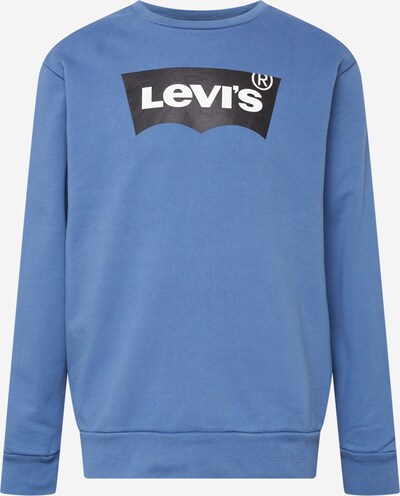 LEVI'S ® Sweatshirt 'Standard Graphic Crew' in blau / schwarz / weiß, Produktansicht