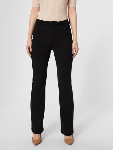 VERO MODA Flared Broek 'Amira' in Zwart: voorkant