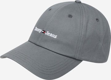 Tommy Jeans Cap in Grau: predná strana