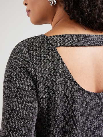 ONLY Carmakoma - Vestido de punto 'CARCAROL' en negro