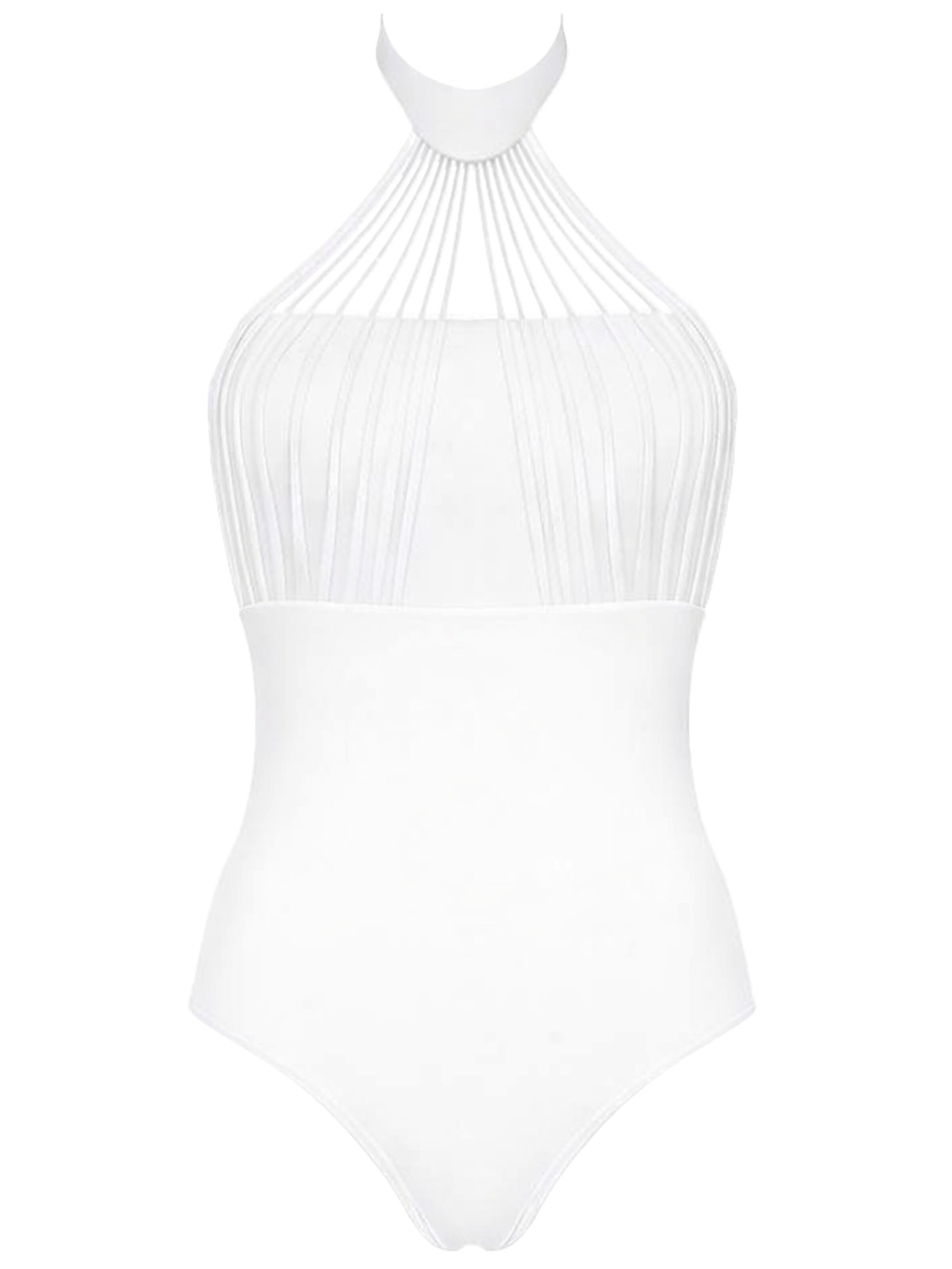 SEA ME SWIM Badeanzug 'MYKONOS'‌‌‌‌‌‌ in weiß, Produktansicht