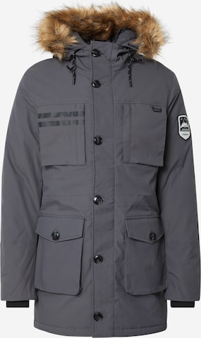 Parka invernale 'Pierson' di INDICODE JEANS in grigio: frontale