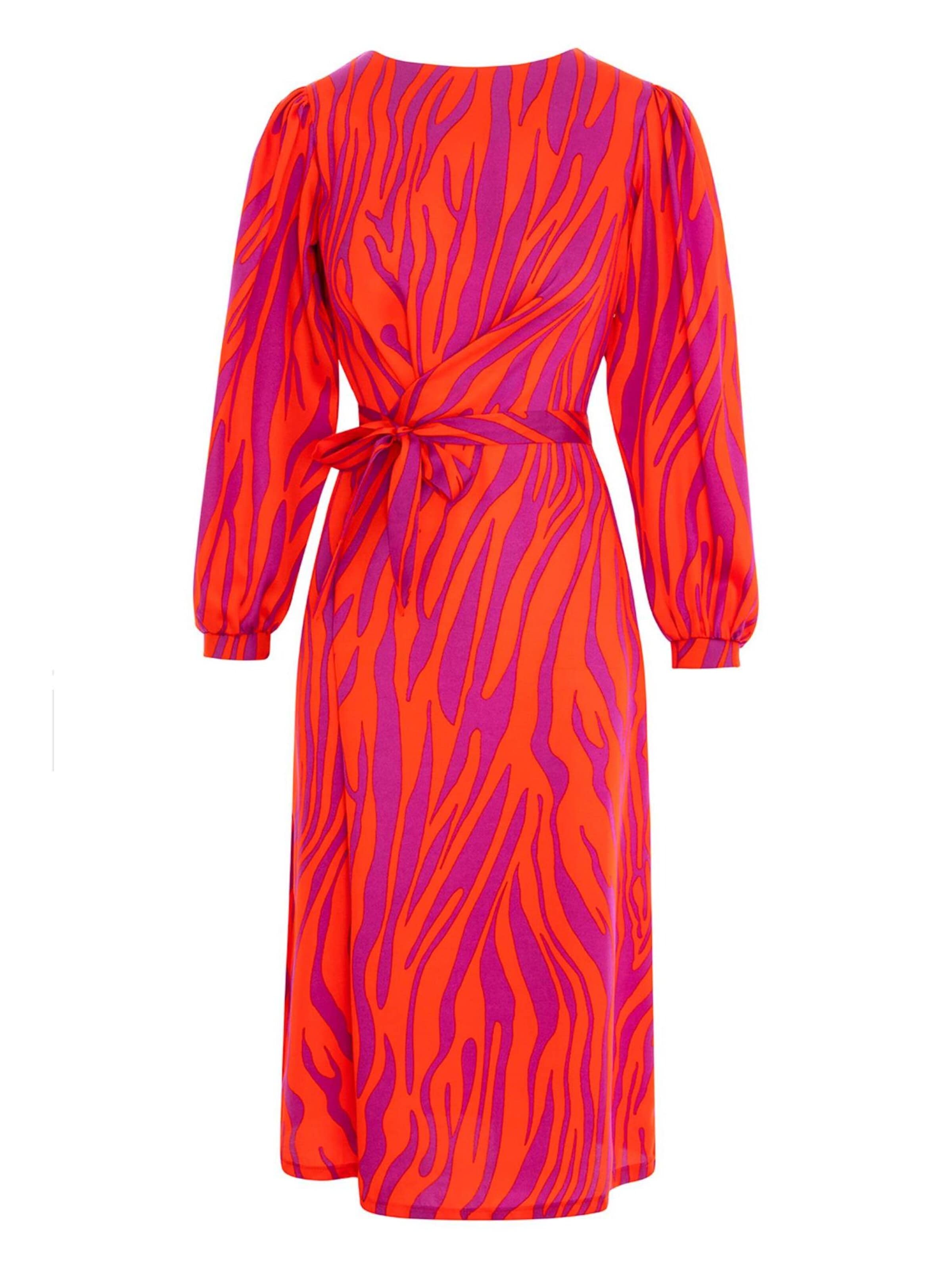 Couture de Marie Klänning 'Minimal Office Dress, Straight Fit – Quinn' i orange: framsida