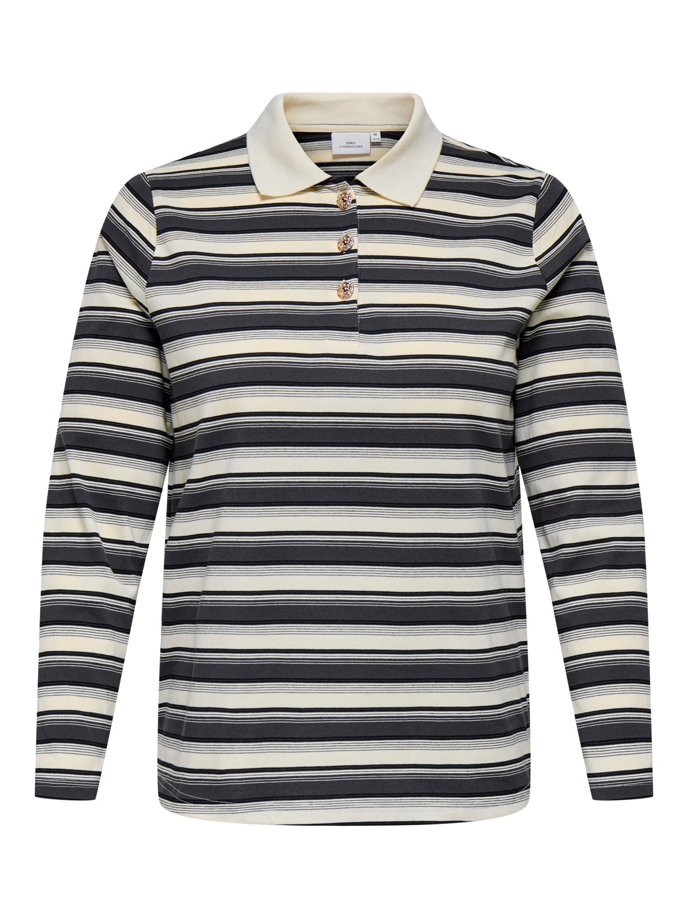 T-shirt 'GLOBE' ONLY Carmakoma en blanc : devant