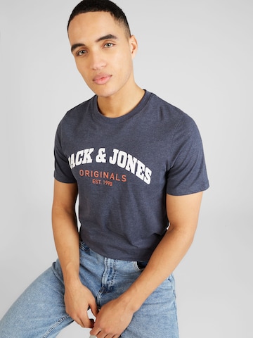 JACK & JONES Koszulka 'BRAD' w kolorze niebieski