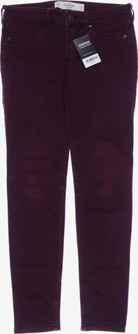 Abercrombie & Fitch Jeans in 24 in Red: front